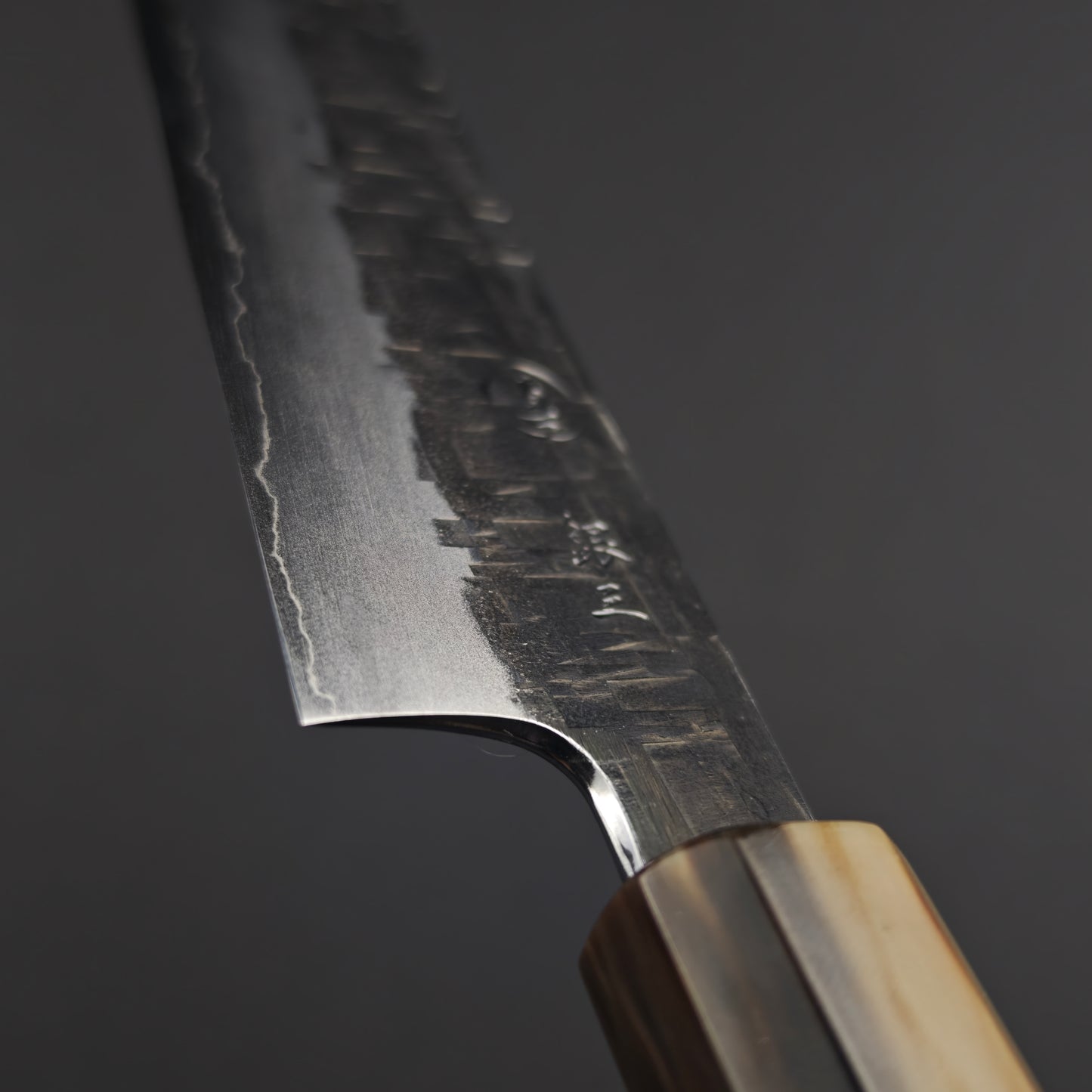Tadokoro Hamono Ginsan(Silver3) Kurozome Tsuchime Petty 150mm