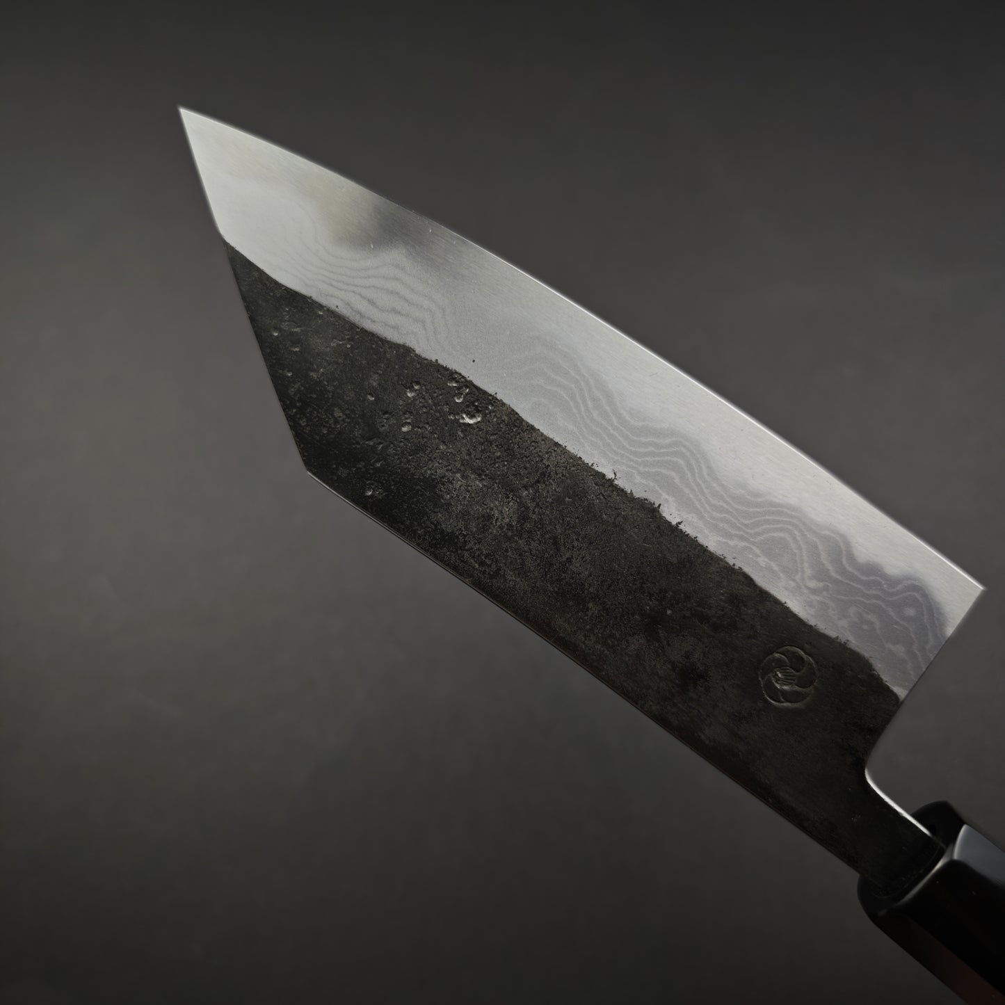 25 Miyazaki Kajiya Blue2 Multi-layered Hon-Warikomi Bunka 150mm