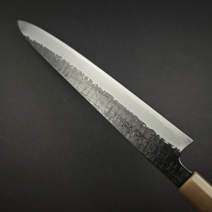 Tadokoro Hamono Ginsan(Silver3) Kurozome Tsuchime Sujihiki 270mm