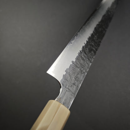 Tadokoro Hamono Ginsan(Silver3) Kurozome Tsuchime Sujihiki 270mm