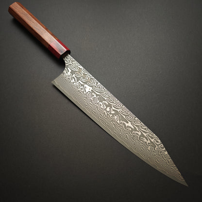 Yoshimi Kato SG2 Damascus Kiritsuke Gyuto 240mm