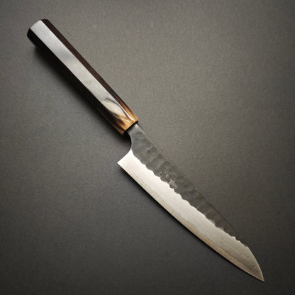Nao Yamamoto Blue Super Kuro Tsuchime Damascus Petty 135mm