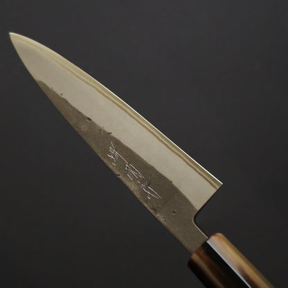 Sakai Kikumori Blue2 Nashiji Petty 135mm - ss clad