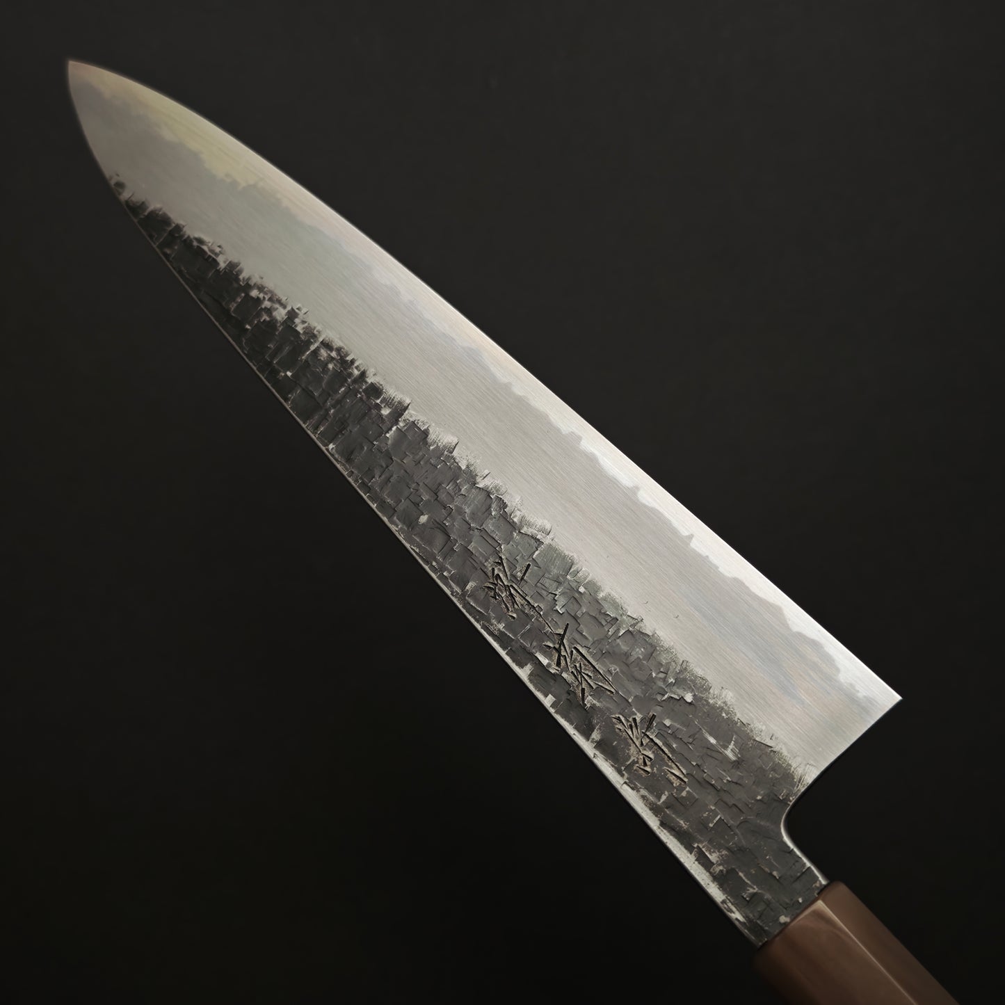 Nakagawa & Sakai Kikumori  White2 Tsuchime Gyuto 255mm