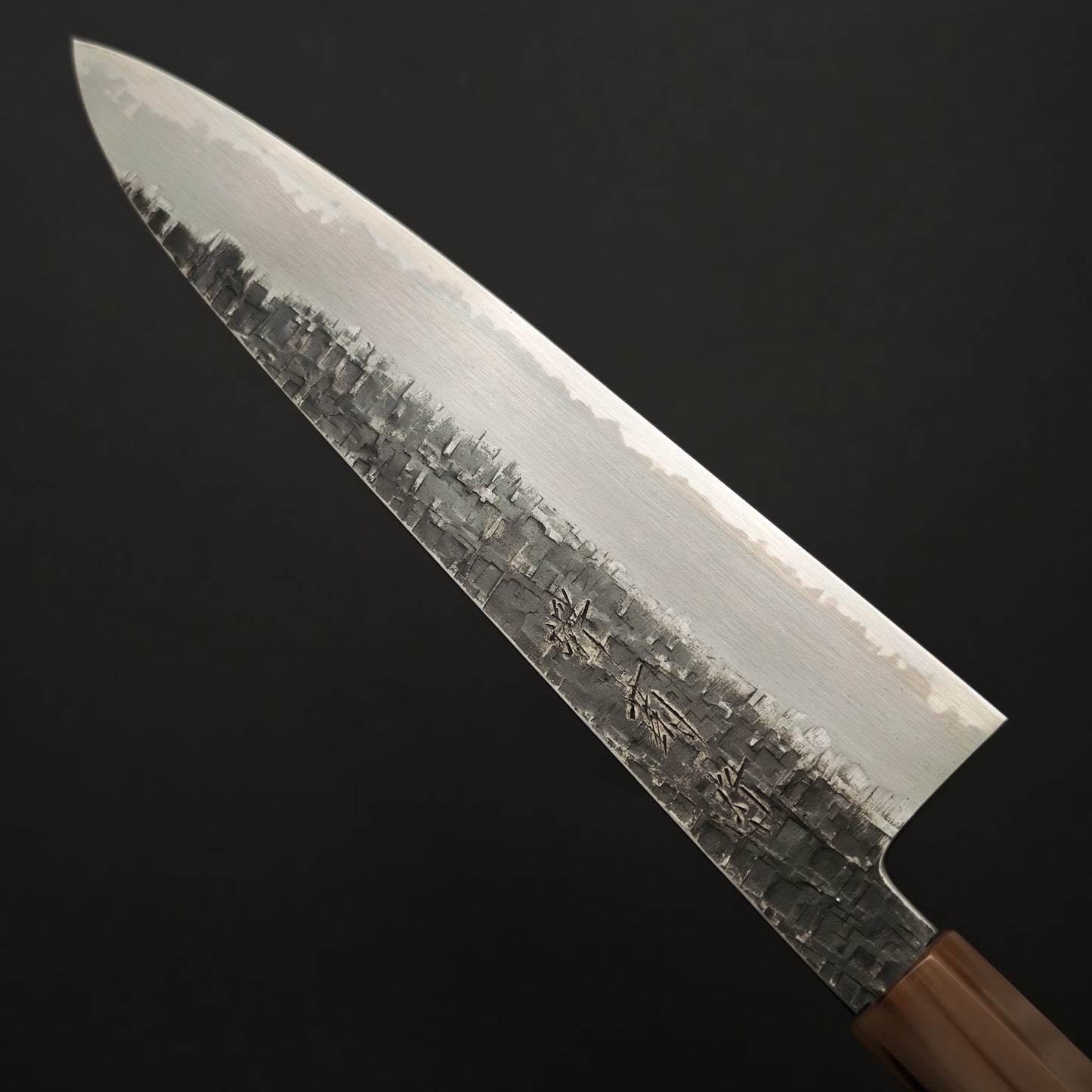 Nakagawa & Sakai Kikumori  White2 Tsuchime Gyuto 225mm