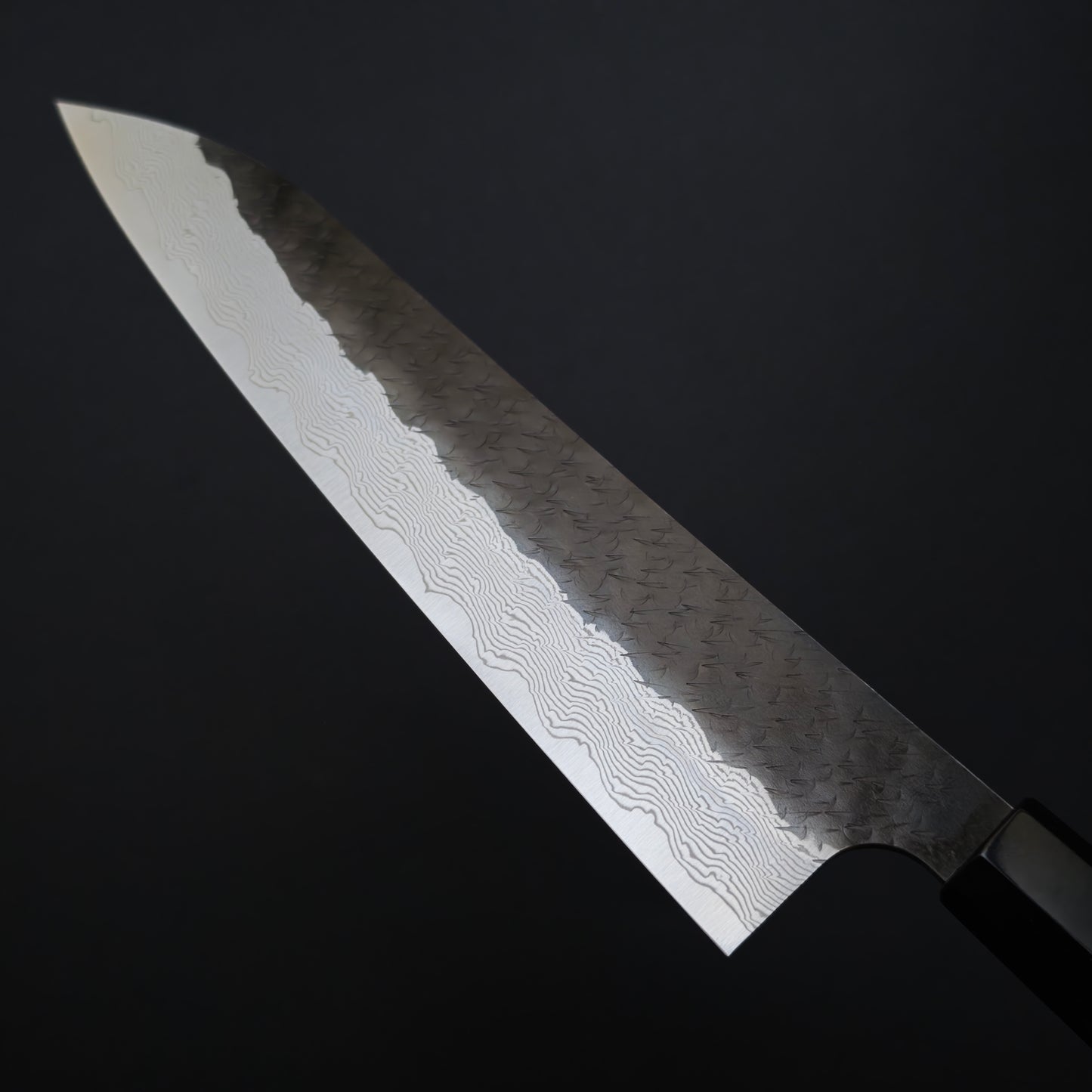 Nigara Hamono SPG Strix Damascus Kurouchi Gyuto 240mm