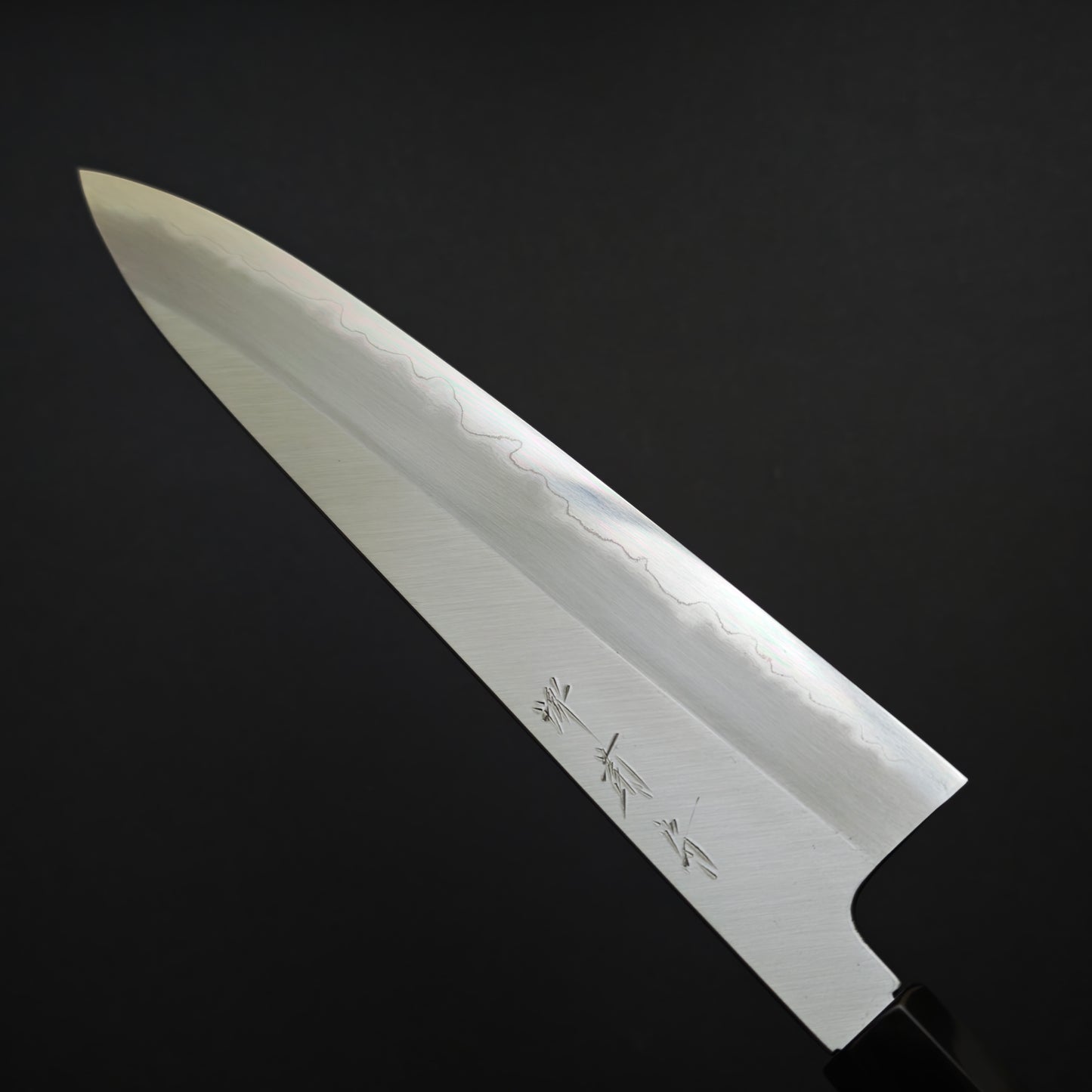 Sakai Kikumori-Yoshikazu Tanaka Blue Super Gyuto 240mm-Kido finish
