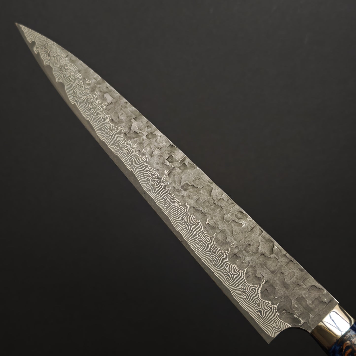 Takeshi Saji VG10 Cross Tsuchime Kurouchi Sujihiki 240mm