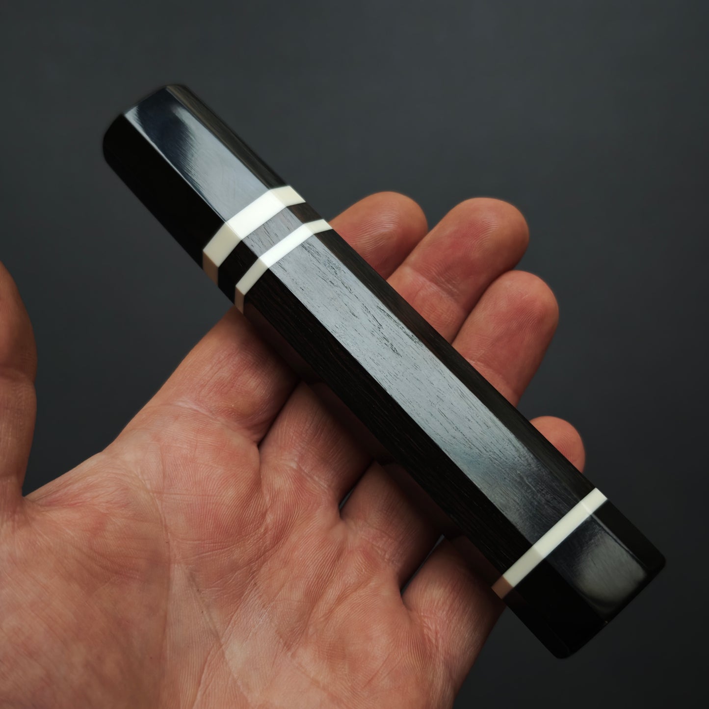 Black Ebony With Triple White Spacer