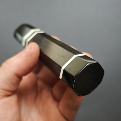 Black Ebony With Triple White Spacer