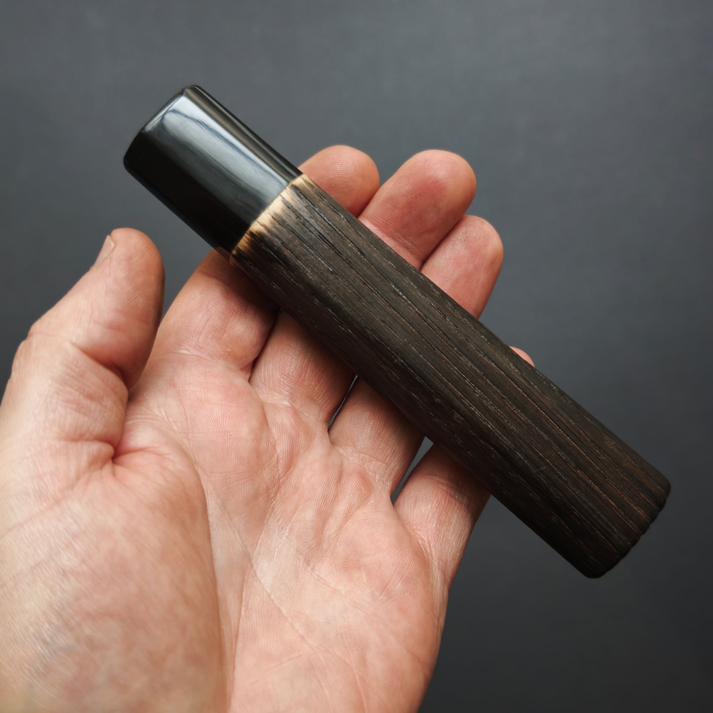 Burnt chestnut handle
