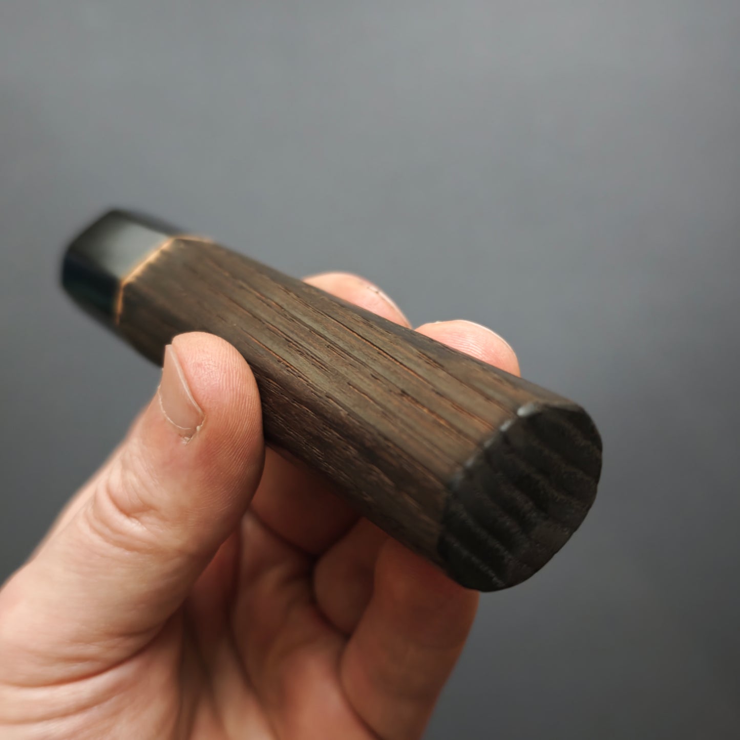 Burnt chestnut handle