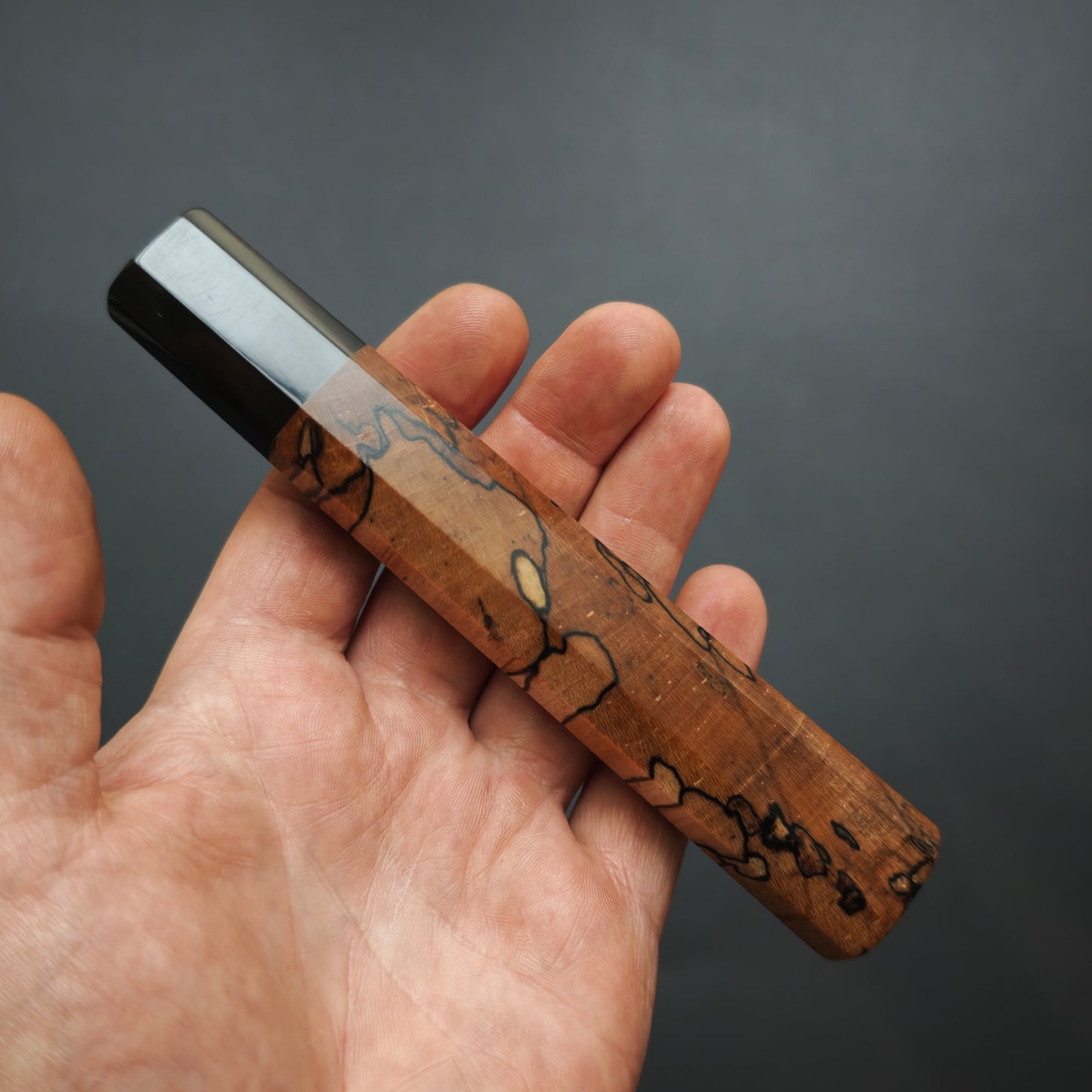 Stained-grain Maplewood with Dark Buffalo Horn Ferrule