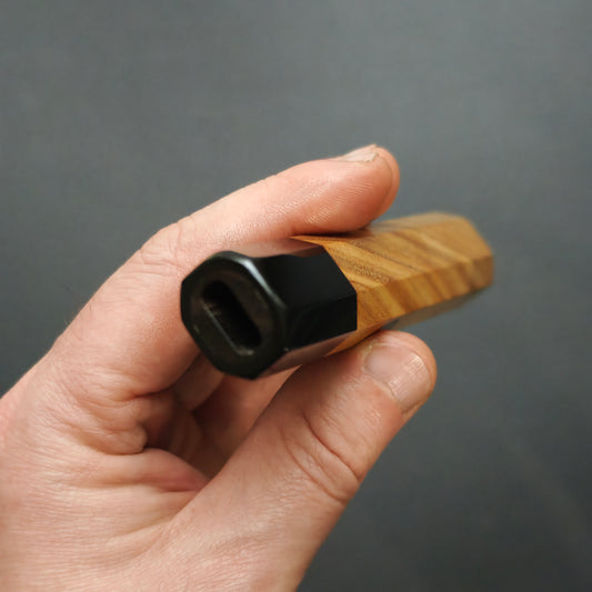 Sandalwood With Dark Buffalo Horn Ferrule