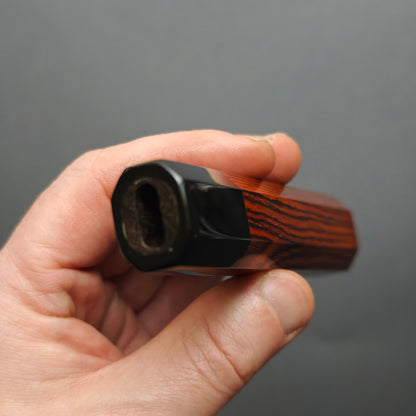 Fragrant Rosewood With Dark Buffalo Horn Ferrule