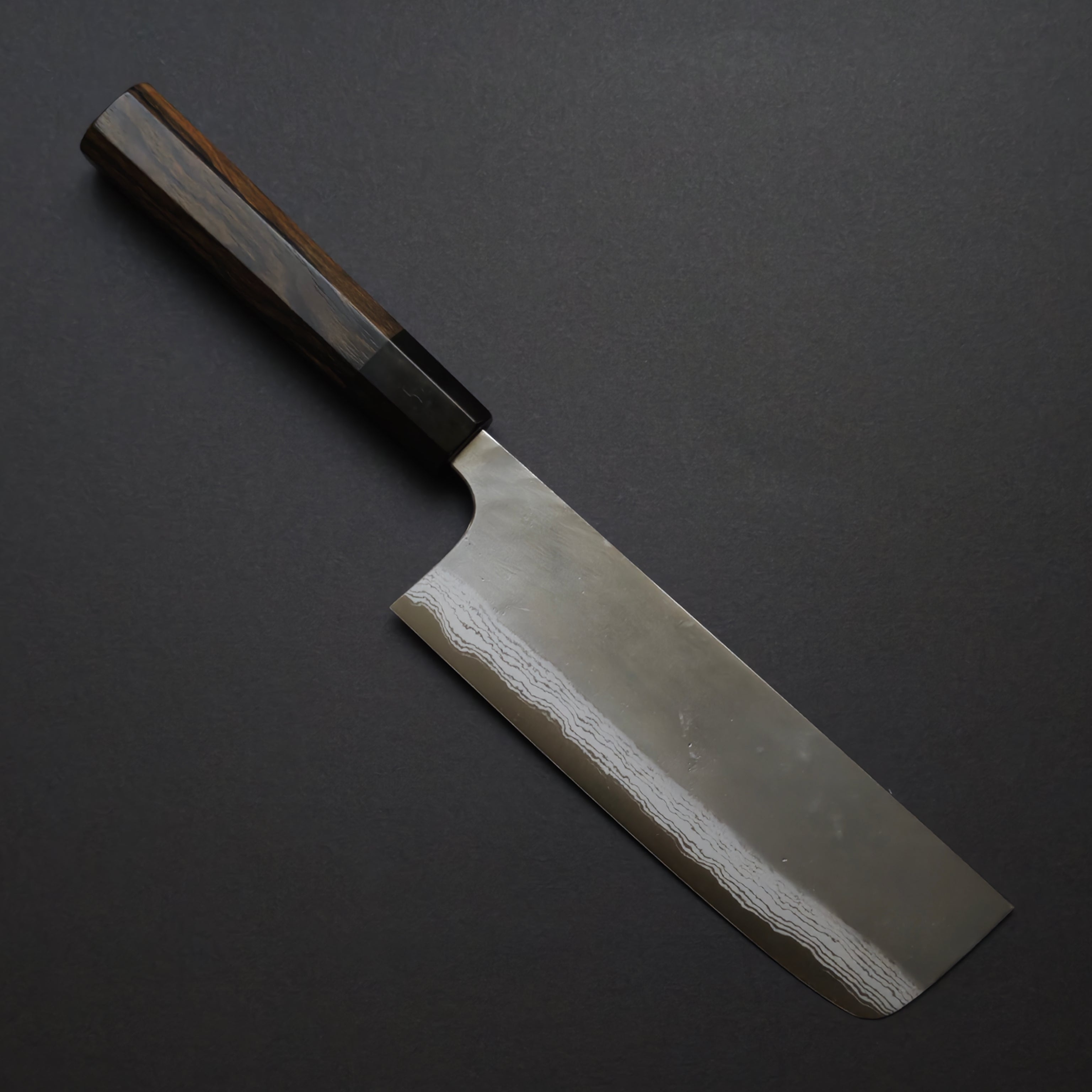 Katsushige Anryu Aogami Super Damascus Nakiri 160mm – JAPANESE KNIFE STUDIO