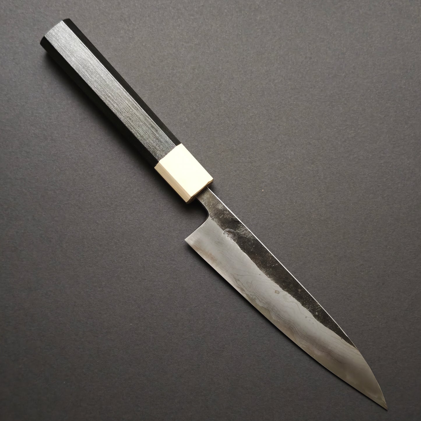 1 Miyazaki Kajiya Blue2 Multi-layered Hon-warikomi Petty 160mm