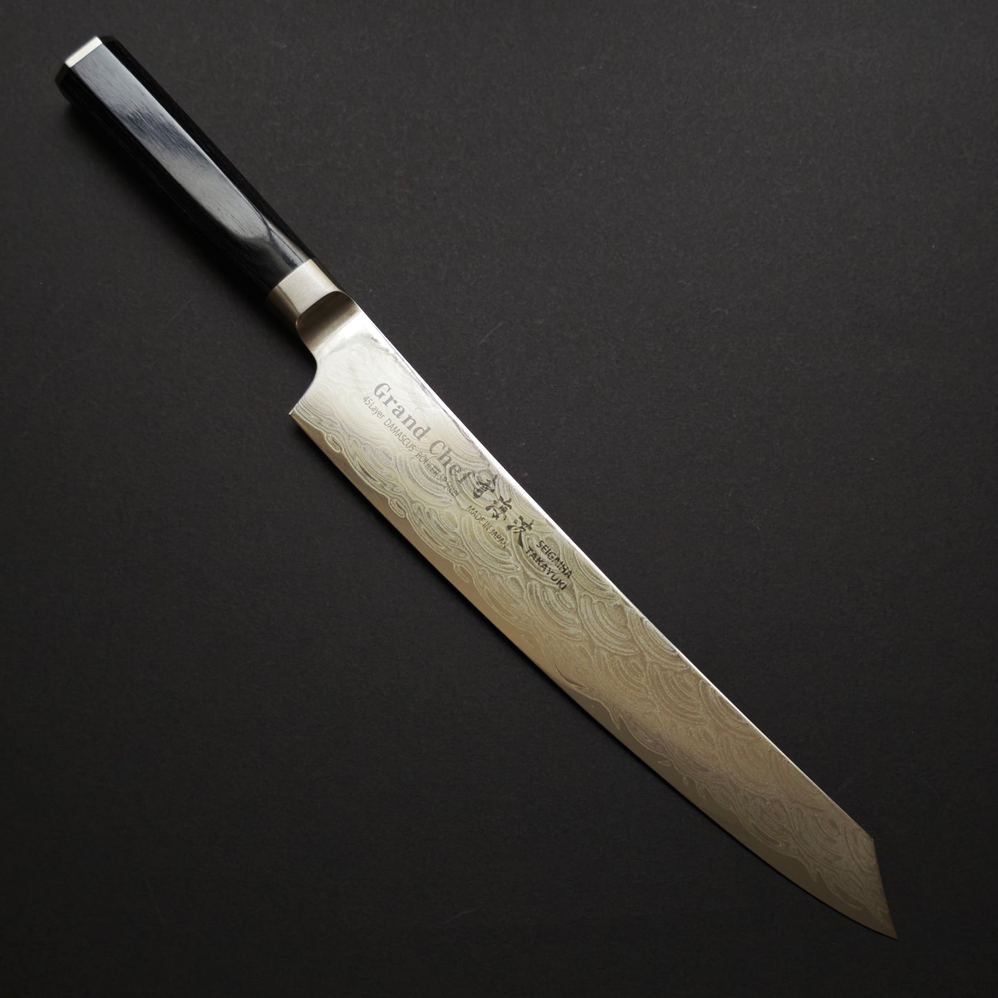 Sakai Takayuki Grand Chef Seigaiha Kengata Sujihiki 250mm