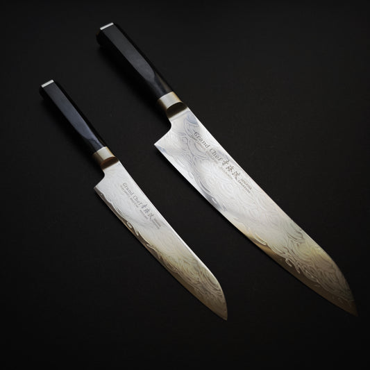 Knife Set 3 Sakai Takayuki Grand Chef Seigaiha(P,G21)