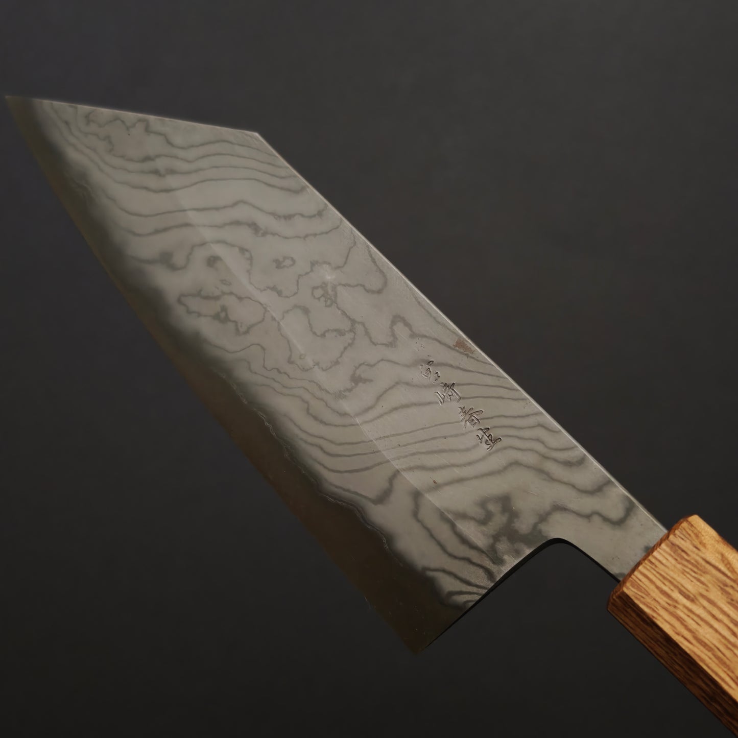 4 Miyazaki Kajiya Blue2 Multi-layered Hon-warikomi Bunka 150mm