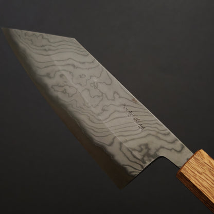 4 Miyazaki Kajiya Blue2 Multi-layered Hon-warikomi Bunka 150mm