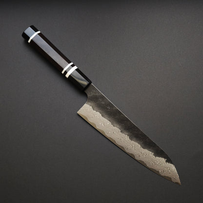 Nigara Hamono SPG Strix Kurouchi Damascus Gyuto 210mm