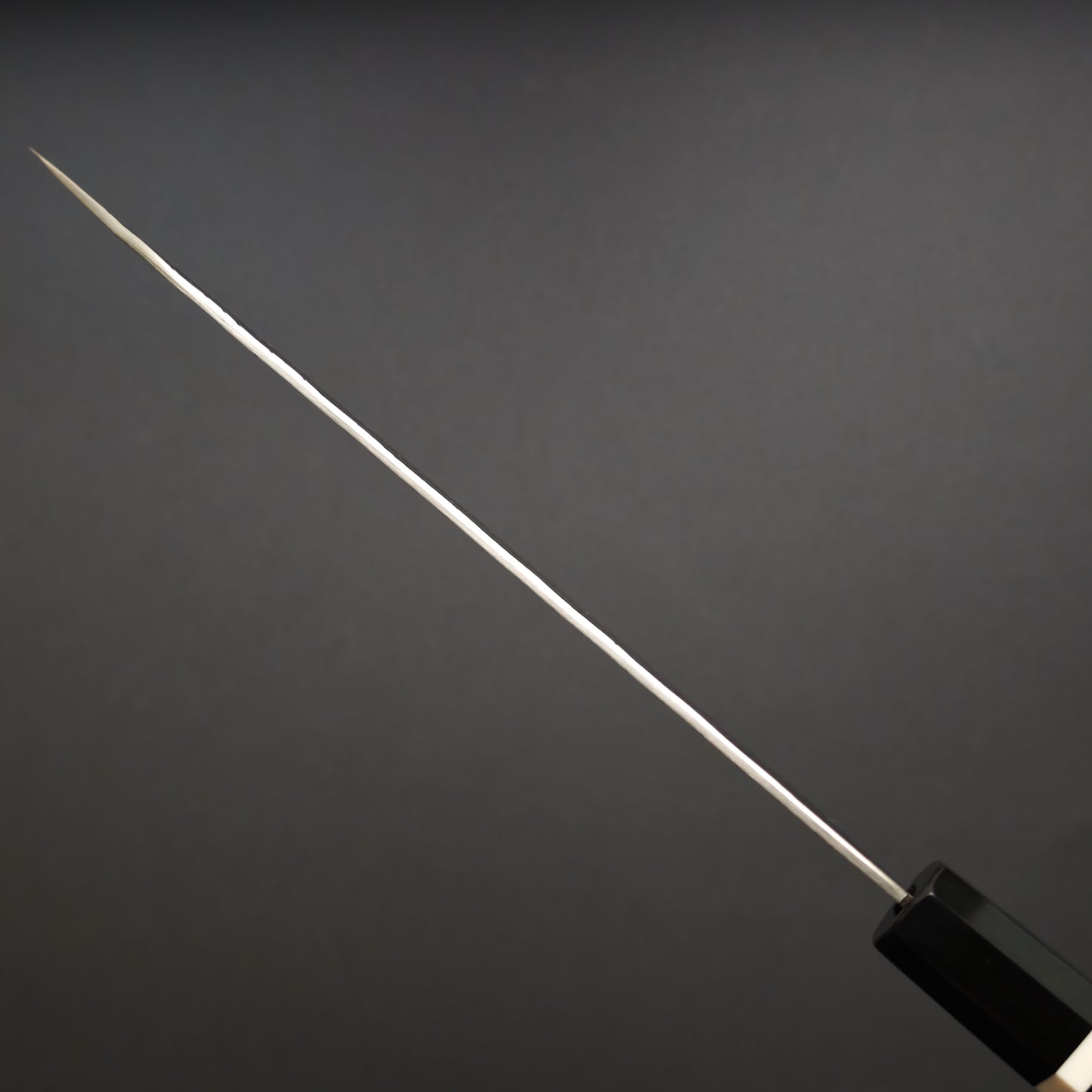 Nigara Hamono SPG Strix Kurouchi Damascus Gyuto 210mm
