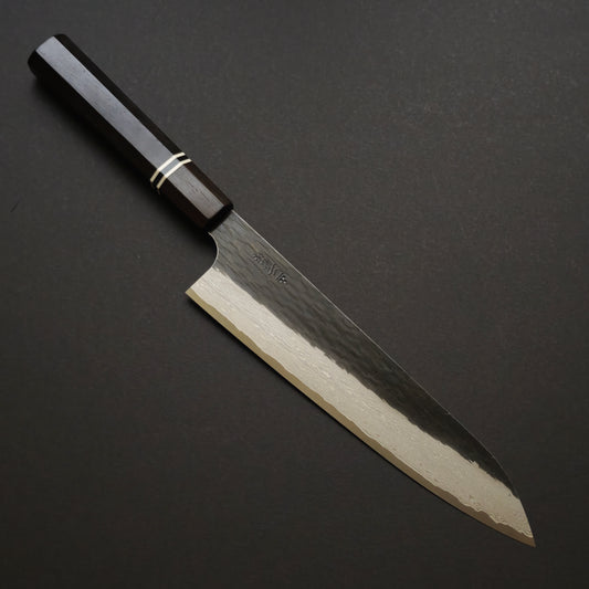 Nigara Hamono VG XEOS Damascus Kurouchi Gyuto 210mm