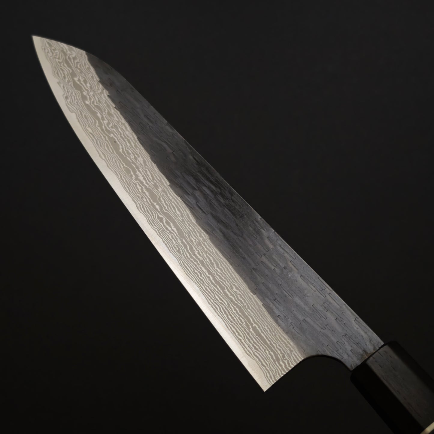 Nigara Hamono VG XEOS Damascus Kurouchi Gyuto 210mm