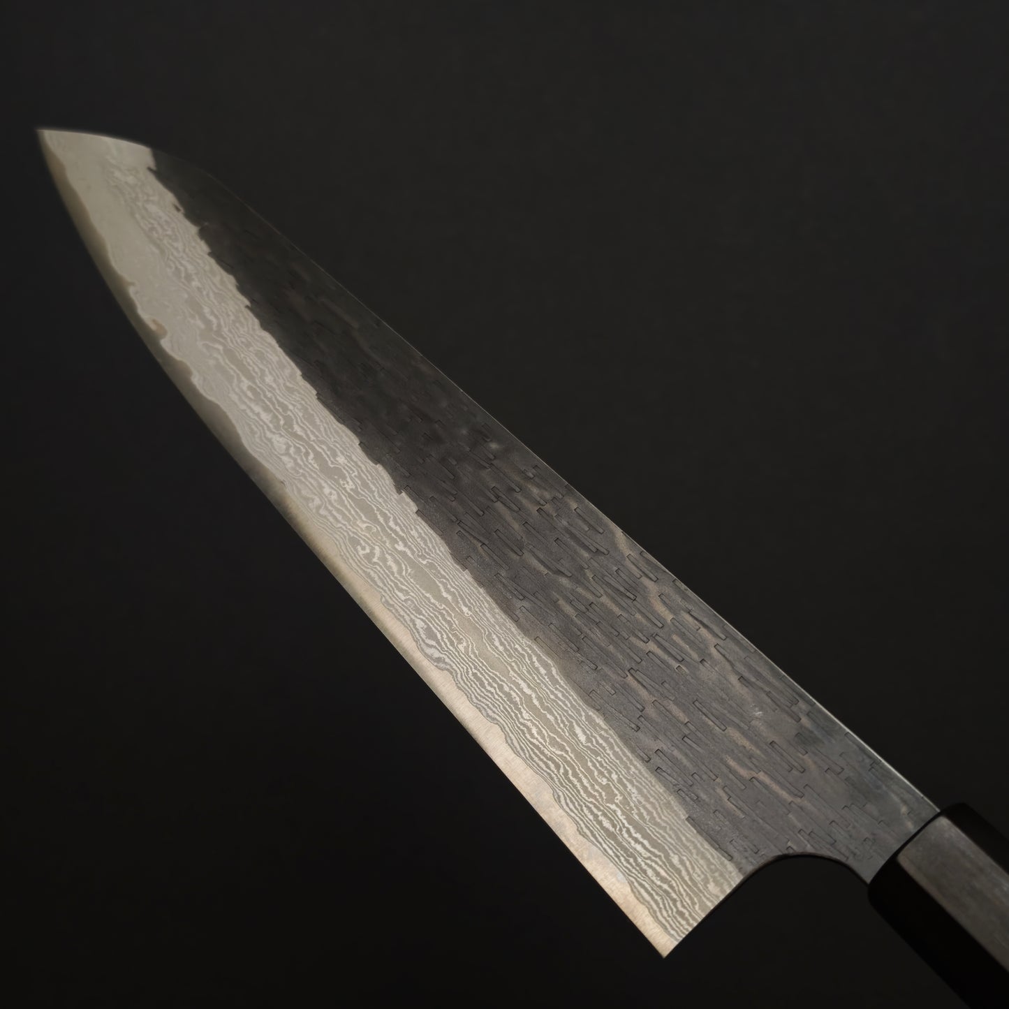 Nigara Hamono VG XEOS Damascus Kurouchi Gyuto 240mm