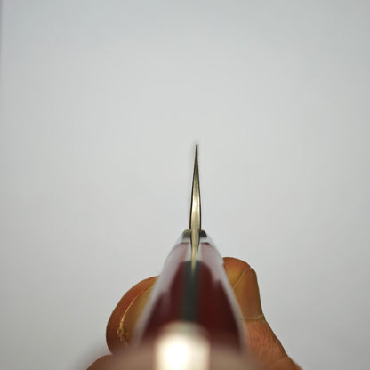 Takeshi Saji VG10 Cross Tsuchime Kurouchi Petty 130mm