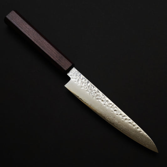 Touroku Sakai KAGAYAKI VG10 Damascus Tsuchime Petty 150mm