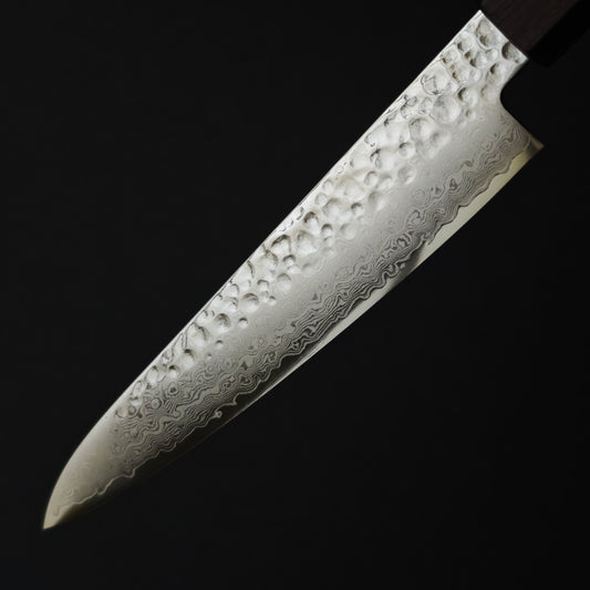Touroku Sakai KAGAYAKI VG10 Damascus Tsuchime Petty 150mm