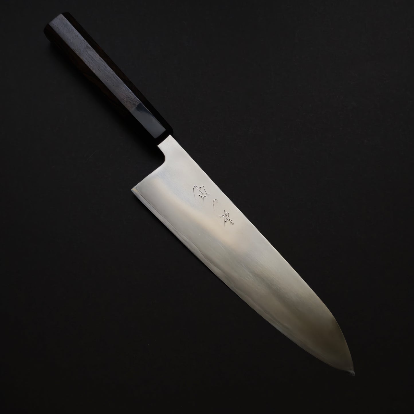 Toyama/ Watanabe Pro Blue 2 Migaki Gyuto 210mm