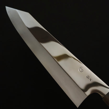 Tadokoro Hamono Mirror Polished Ginsan(Silver3) Kiritsuke Gyuto 220mm