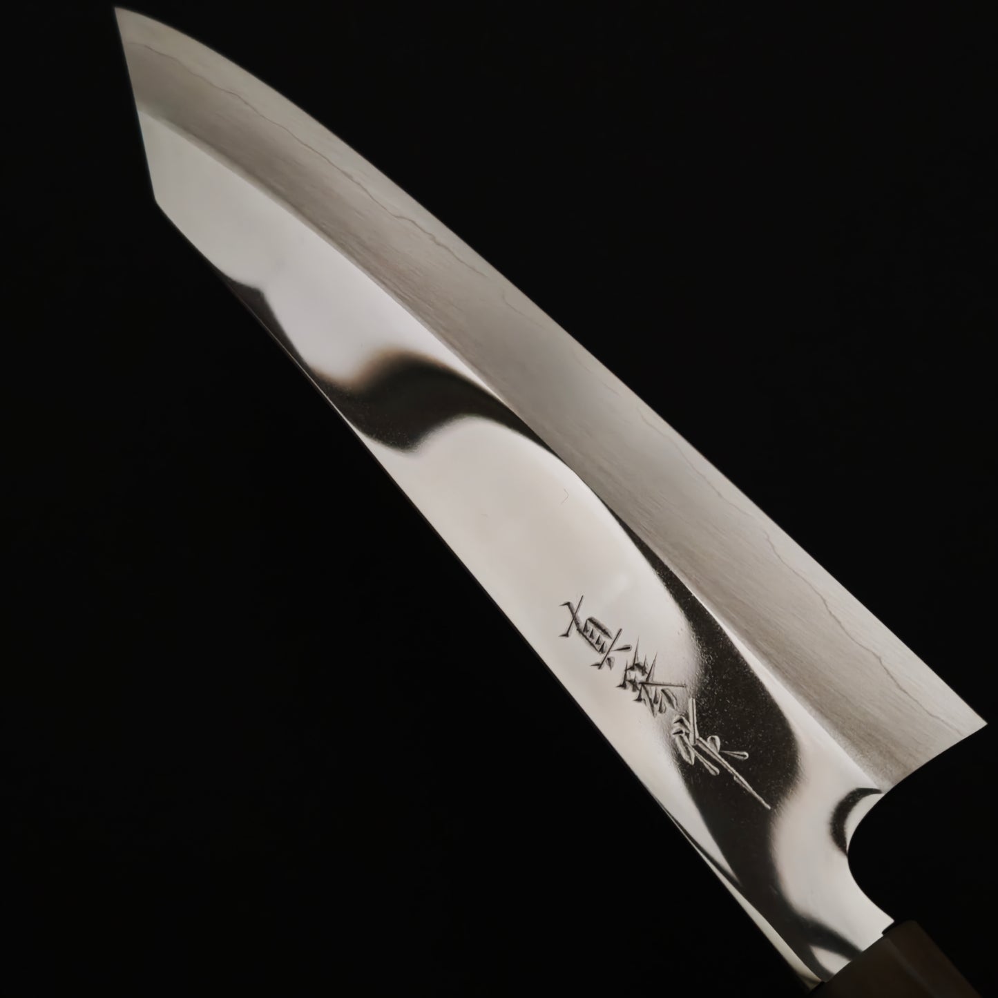 Tadokoro Hamono Mirror Polished Ginsan(Silver3) Kiritsuke Gyuto 220mm