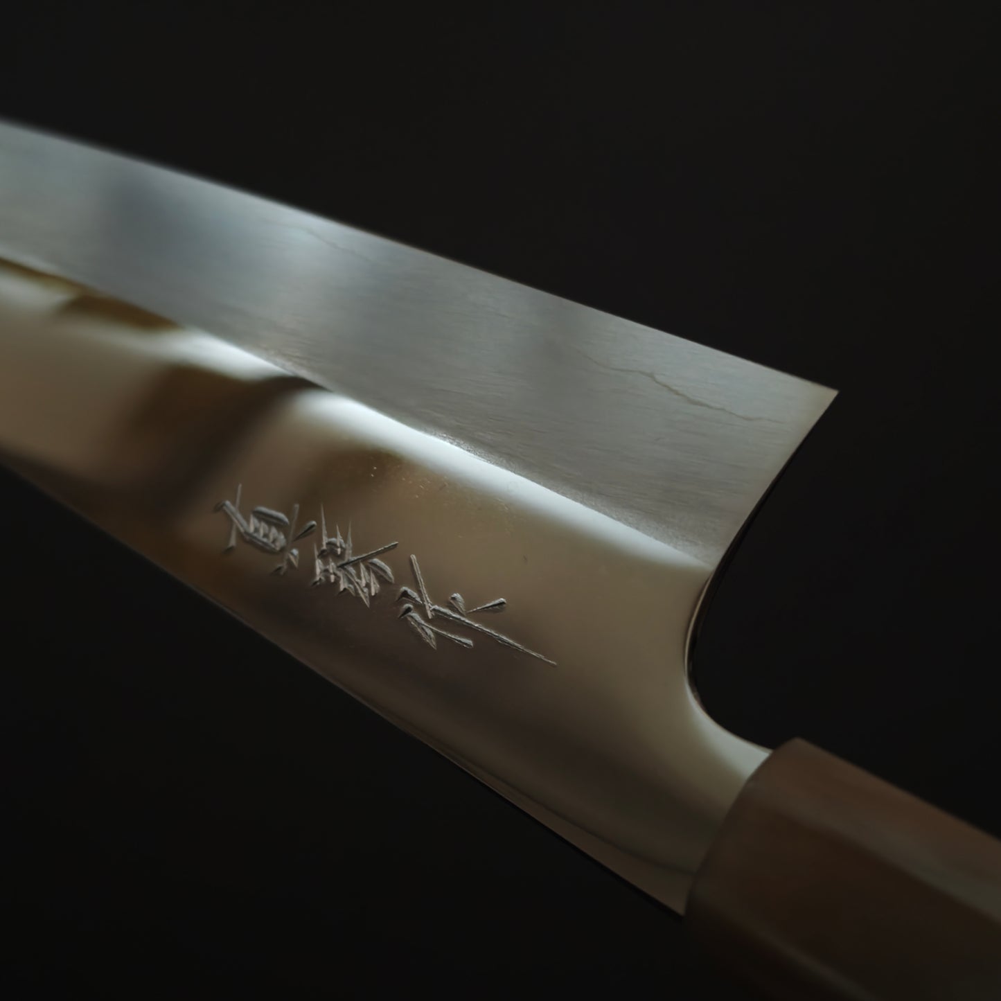 Tadokoro Hamono Mirror Polished Ginsan(Silver3) Kiritsuke Gyuto 220mm