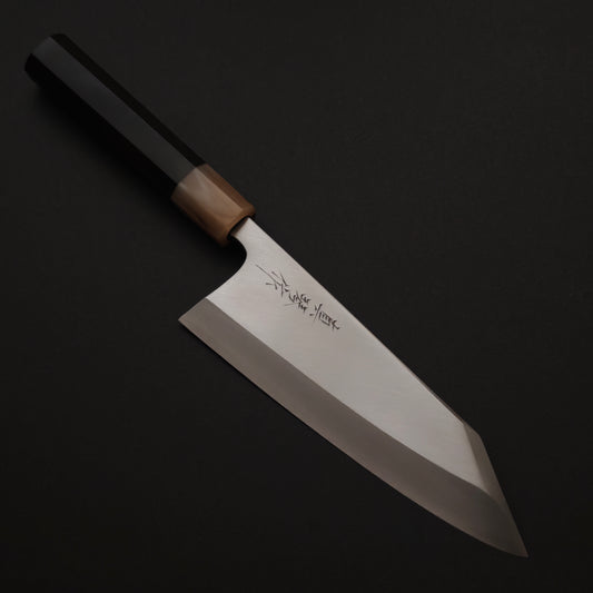 Tadokoro Hamono Honkasumi Ginsan(Silver3) Kiritsuke Deba 180mm