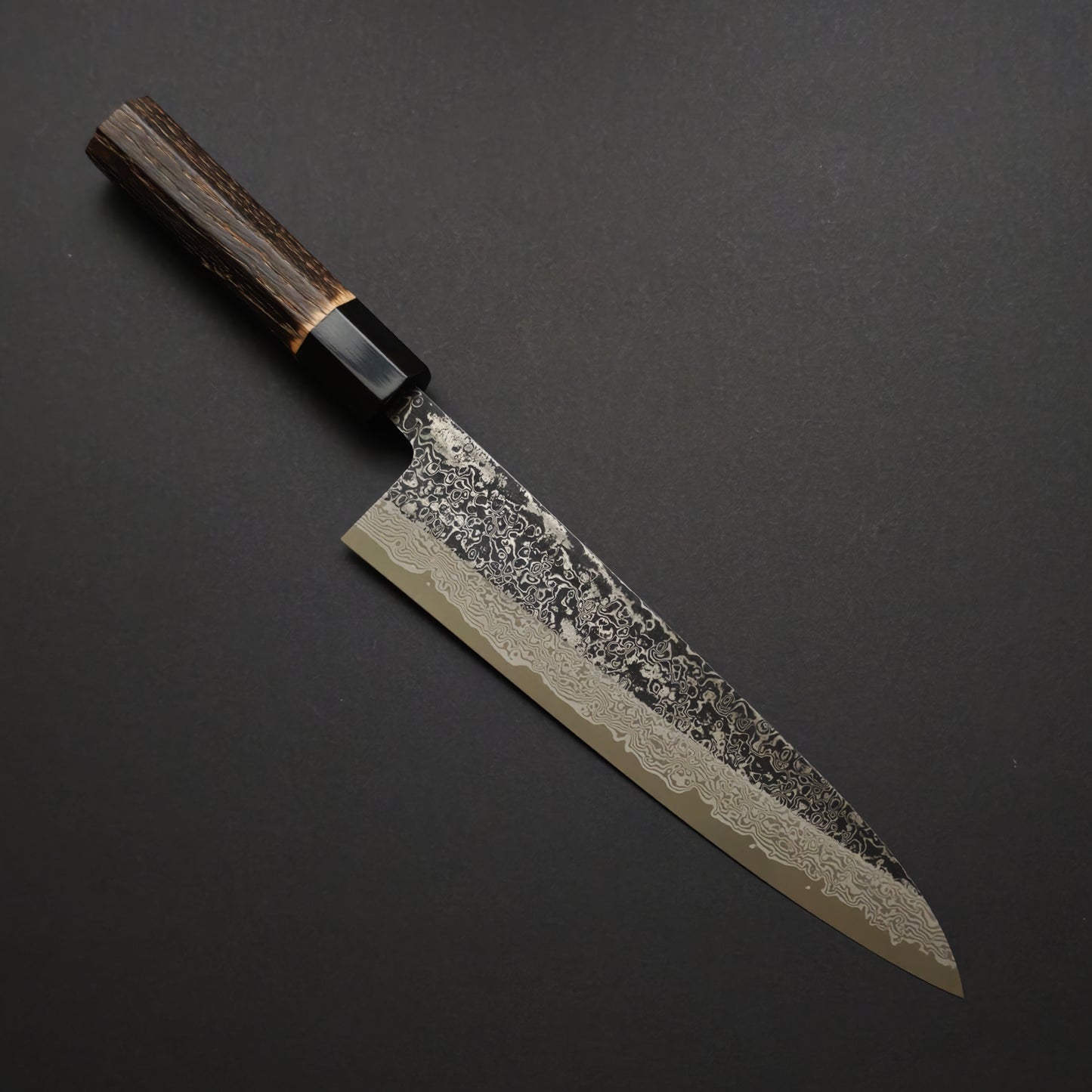 Yoshikane SLD Kuro Damascus Gyuto 210mm