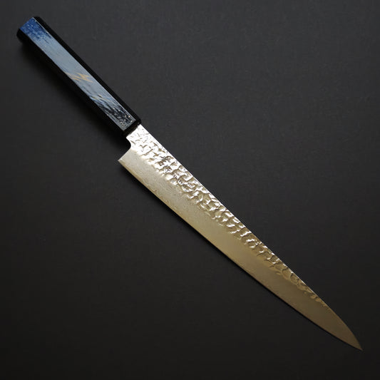 Sakai Takayuki VG10 33 Layer Damascus Sujihiki 240mm-Wa Saiseki