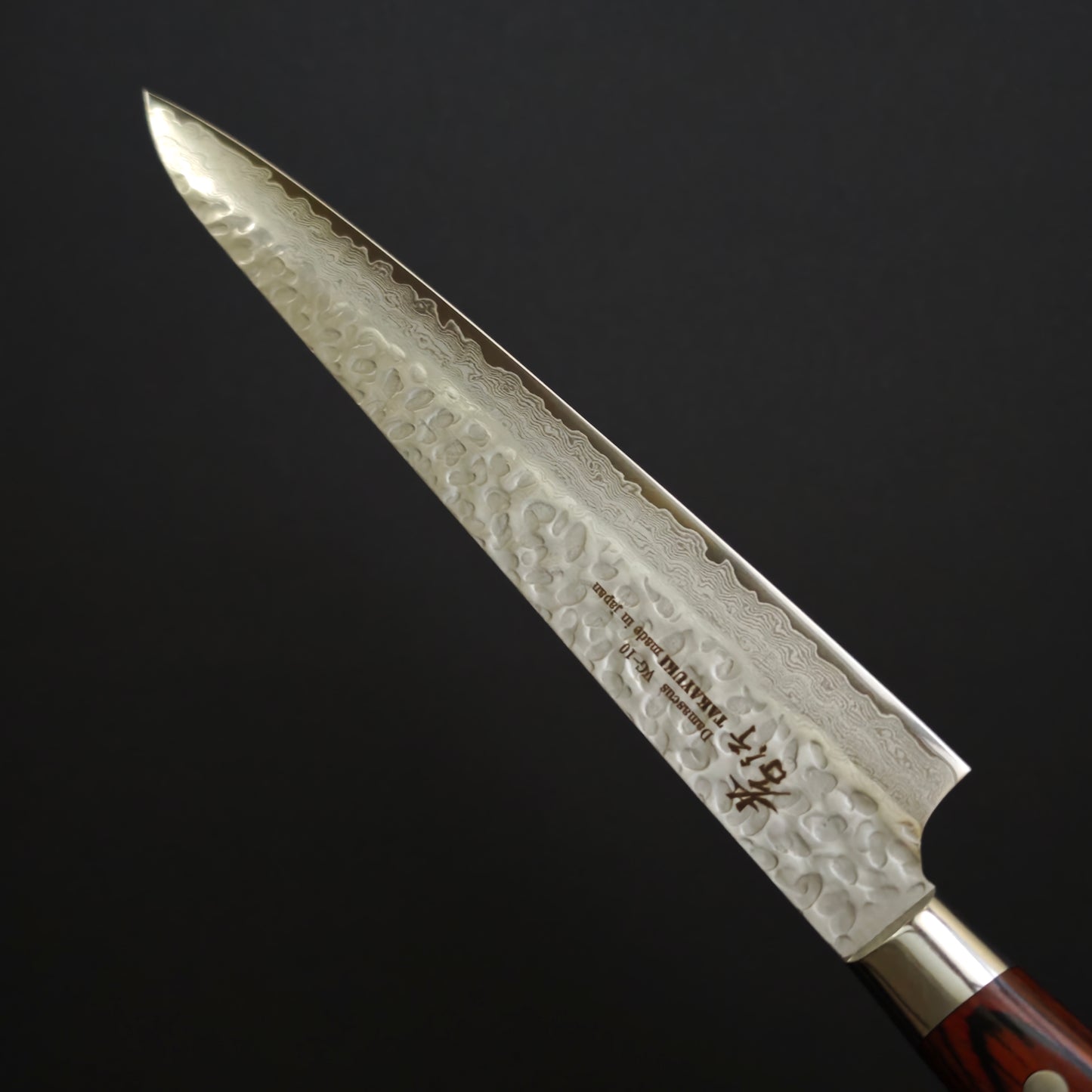 Sakai Takayuki VG10 33 Layer Damascus Sujihiki 240mm-Western Handle
