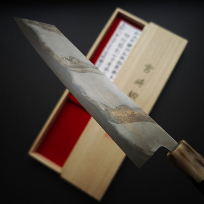 2 Miyazaki Kajiya Blue2 Kitaeji Wa-Tetsu Honwarikomi Sujihiki 210mm (Batch3)