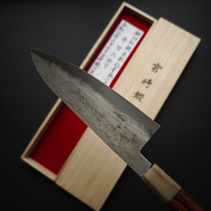 3 Miyazaki Kajiya Blue2 Kitaeji Wa-Tetsu Honwarikomi Gyuto 195mm (Batch3)