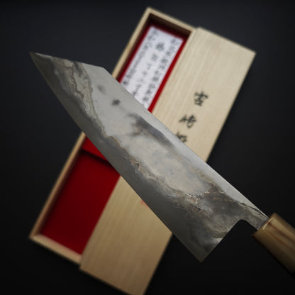 5 Miyazaki Kajiya Blue2 Kitaeji Wa-Tetsu Honwarikomi Gyuto 210mm (Batch3)