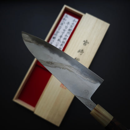 6 Miyazaki Kajiya Blue2 Kitaeji Wa-Tetsu Honwarikomi Gyuto 210mm (Batch3)