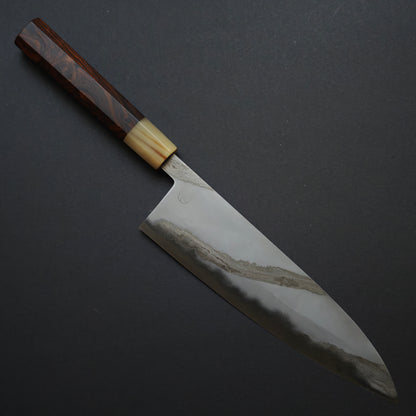 6 Miyazaki Kajiya Blue2 Kitaeji Wa-Tetsu Honwarikomi Gyuto 210mm (Batch3)