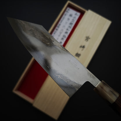 7 Miyazaki Kajiya Tamahagane Hineri Kiritsuke Gyuto 200mm (Batch3)