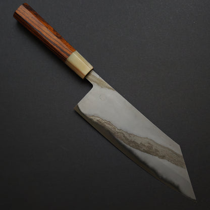 7 Miyazaki Kajiya Tamahagane Hineri Kiritsuke Gyuto 200mm (Batch3)