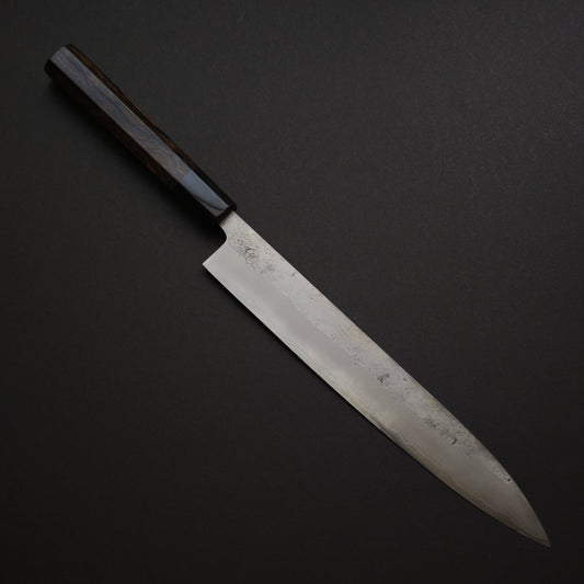 16 Miyazaki Kajiya Ginsan Nashiji Sujihiki 245mm (Batch3)