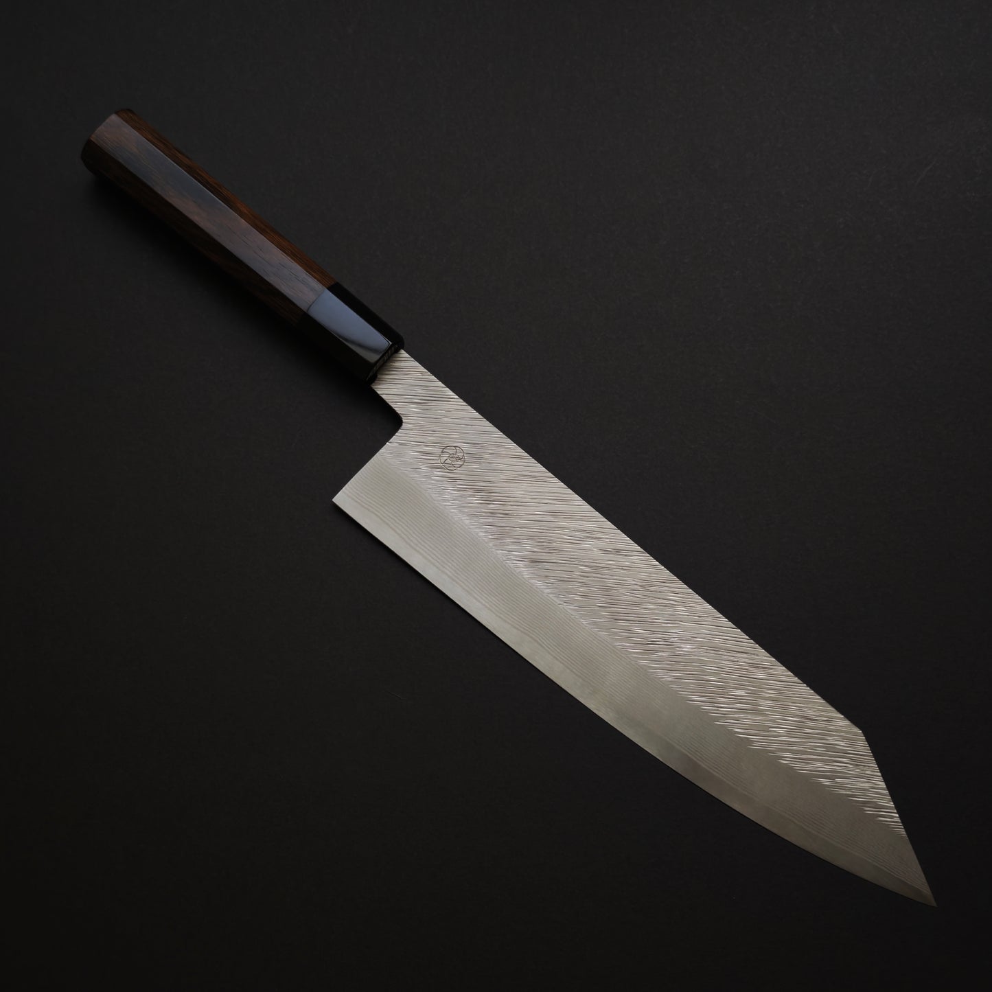 31 Miyazaki Kajiya ZA18 Damascus Tsuchime Kiritsuke Gyuto 240mm (Batch3)